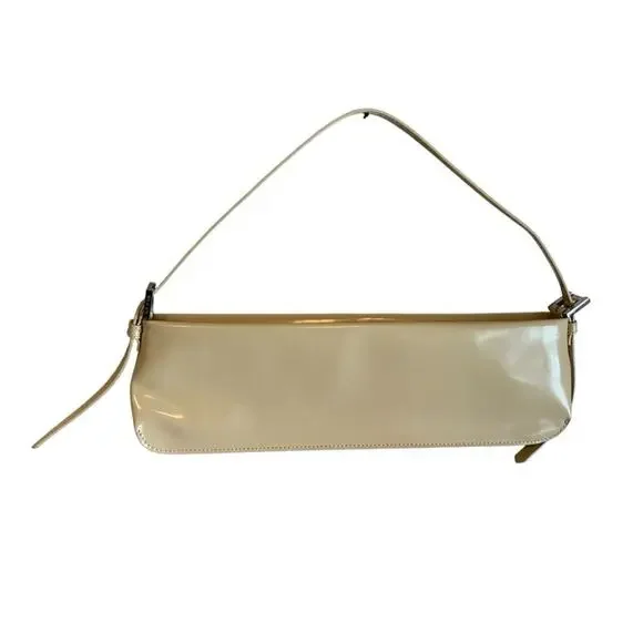 Tan Y2K Long Shoulder Bag By Far Dulce - Picture 2 of 10